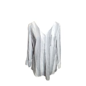 🔴NWOT - Como Blu Striped Blouse